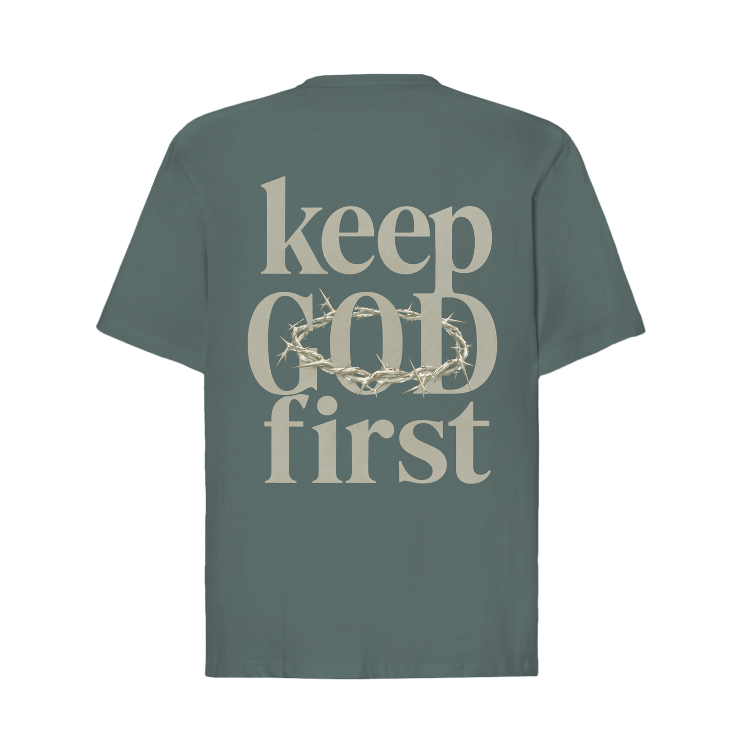 Cameseta Oversize- Keep God First