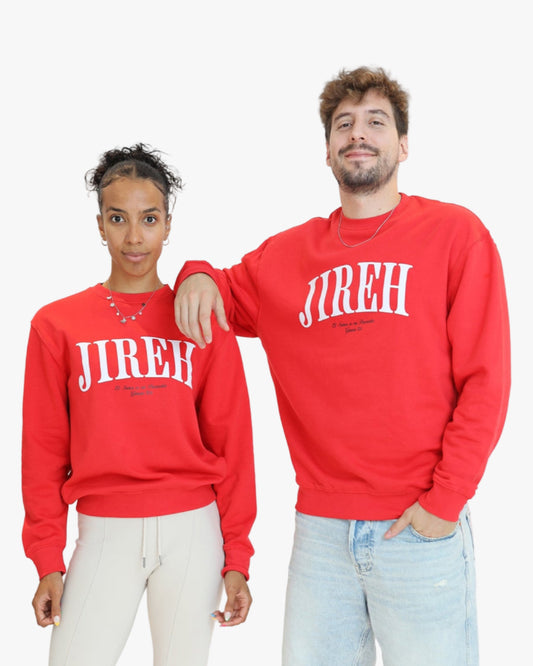 Sudadera roja unisex